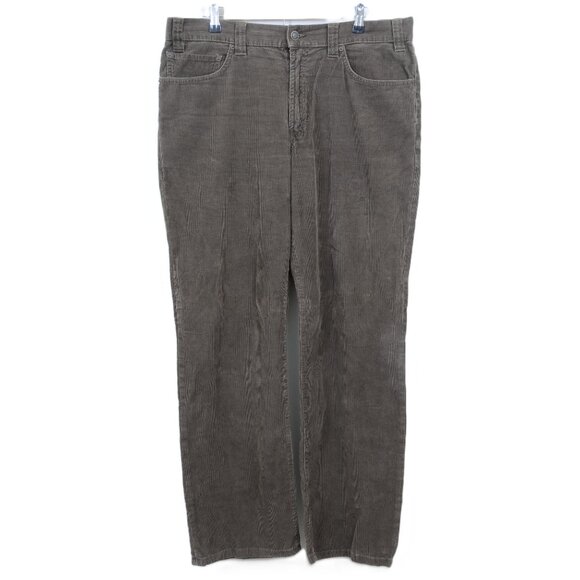 Eddie Bauer Men's 38X32 Corduroy Straight Leg Relaxed Fit 5-Pocket Pants - Picture 1 of 6